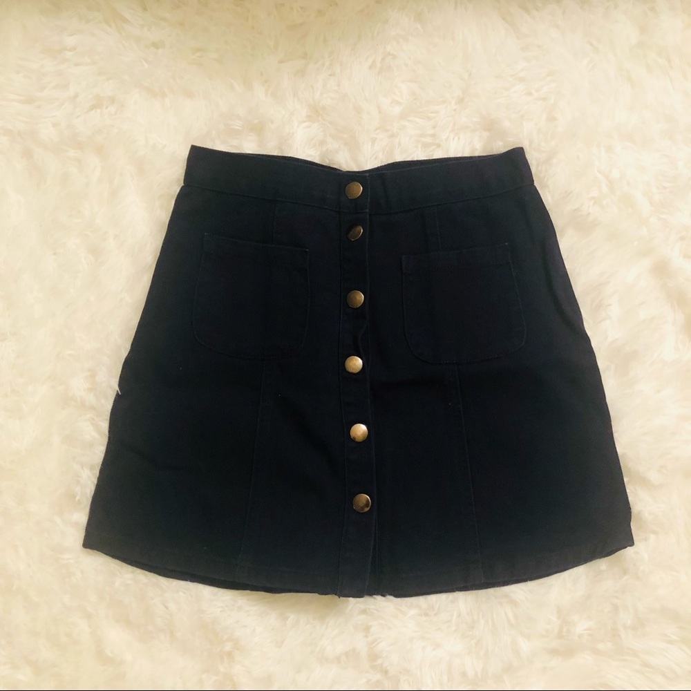 Cute Mini Denim Skirt